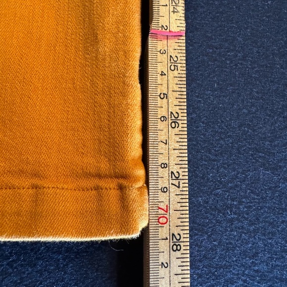 Sage Women's Mustard Button-Front Jumpsuit Sz XS - Picture 7 of 14